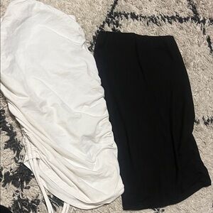 Elegant Black and White Women's Skirt Set 2 for 10$